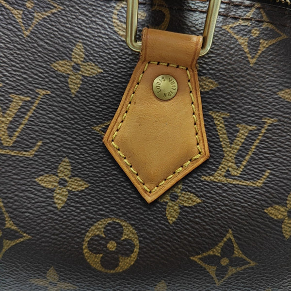 SPEEDY 25 Monogram Coated Canvas Brown