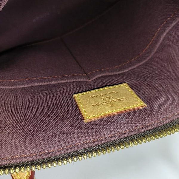 TURENNE PM Monogram Coated Canvas Brown