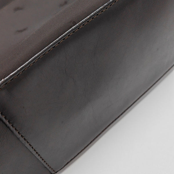 Fabric Tote Bag Brown
