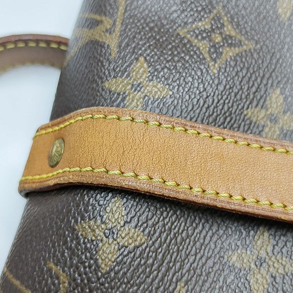 SAUMUR 30 Monogram Coated Canvas Brown