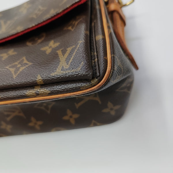 VIVA CITE Monogram Coated Canvas Brown
