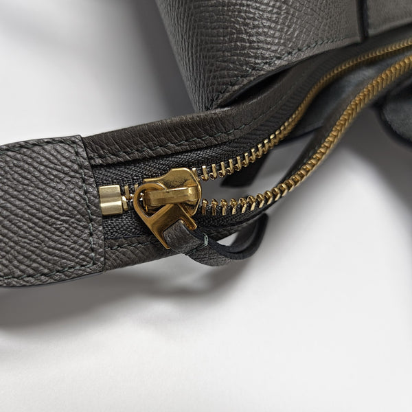 BELT Mini Calfskin Gray