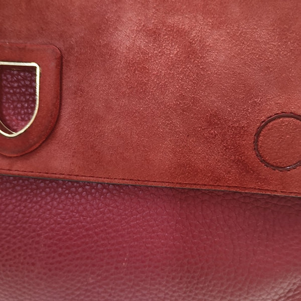 Diorever Calfskin Red