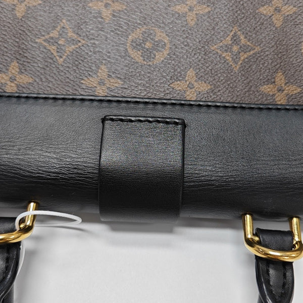 LOCKY BB Monogram Coated Canvas Brown