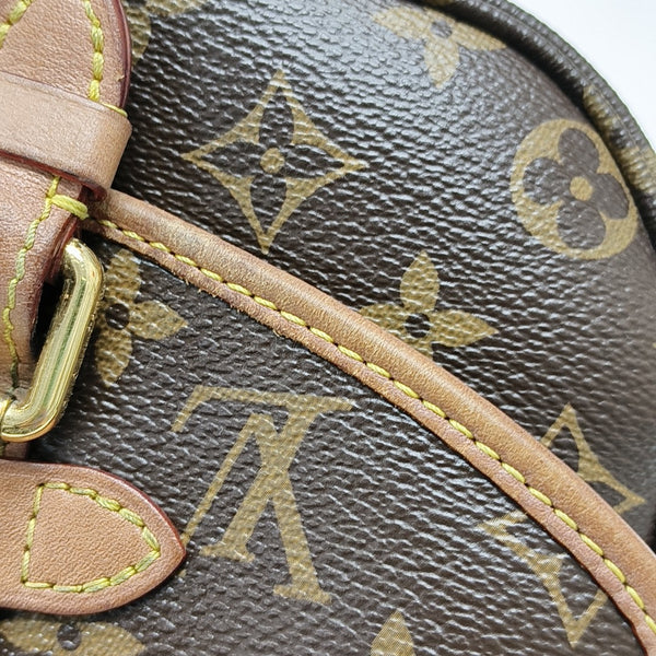 SAUMUR BB Monogram Coated Canvas Brown
