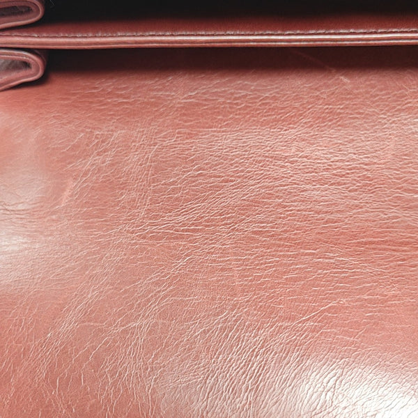 Quilted Calfskin Shoulder Bag Red