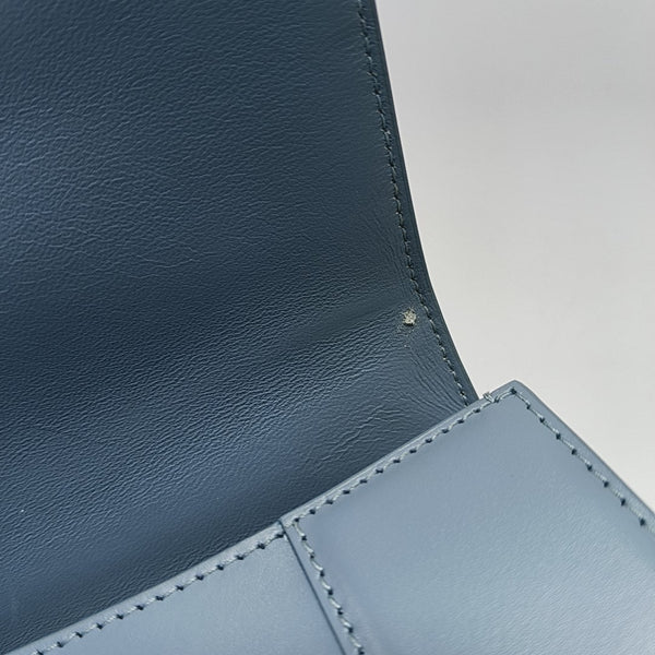 Hourglass S Calfskin Blue
