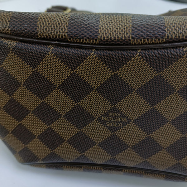 BELEM PM Damier Ebene Coated Canvas Brown