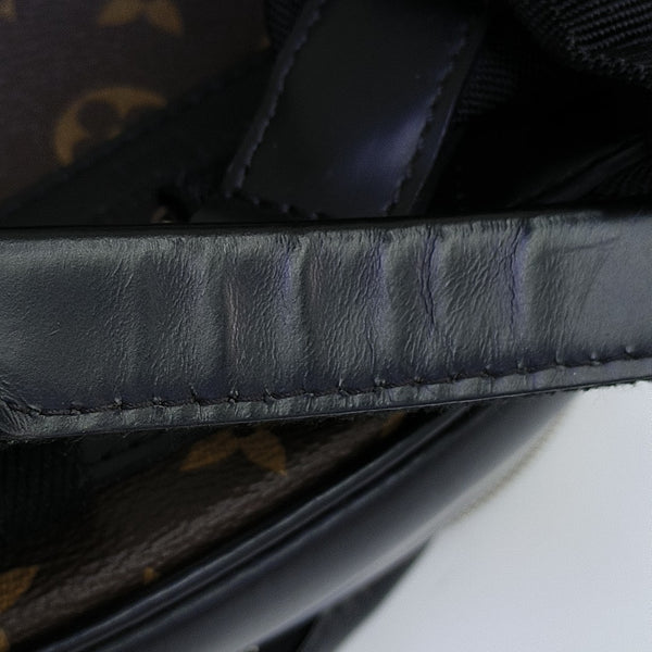 JOSH Monogram Coated Canvas Brown