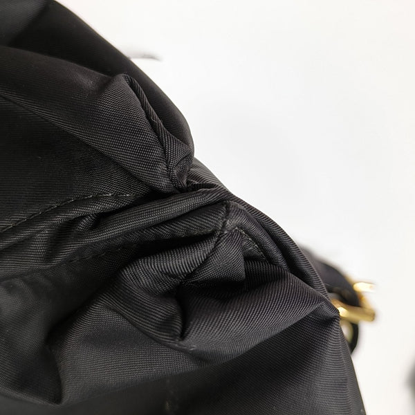 The Rucksack Nylon Black