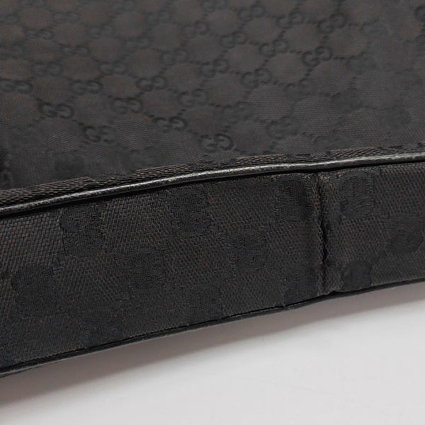 Abbey Monogram Canvas Black