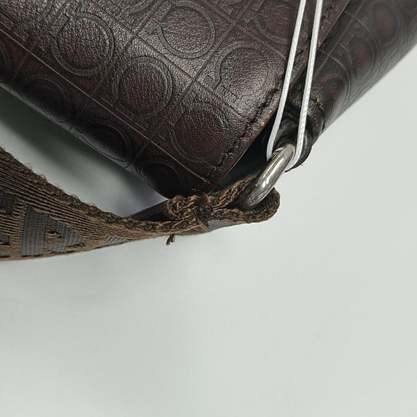 Calfskin Shoulder Bag Red