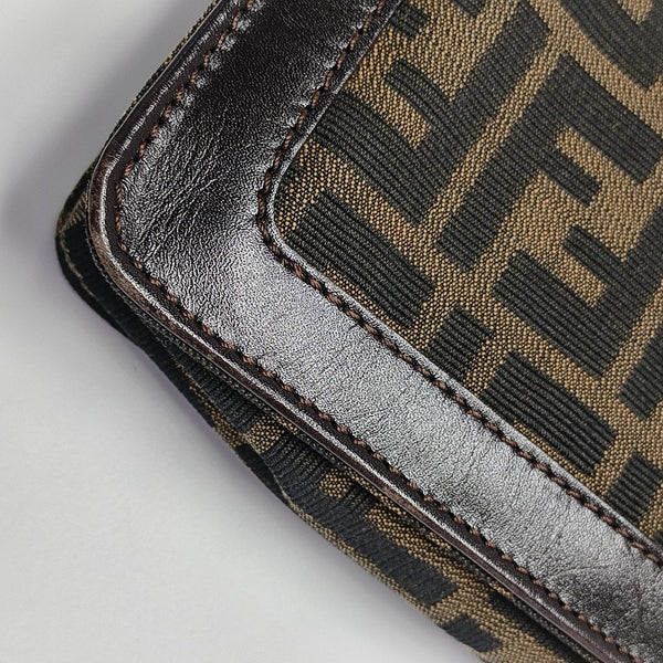 Canvas Shoulder Bag Brown