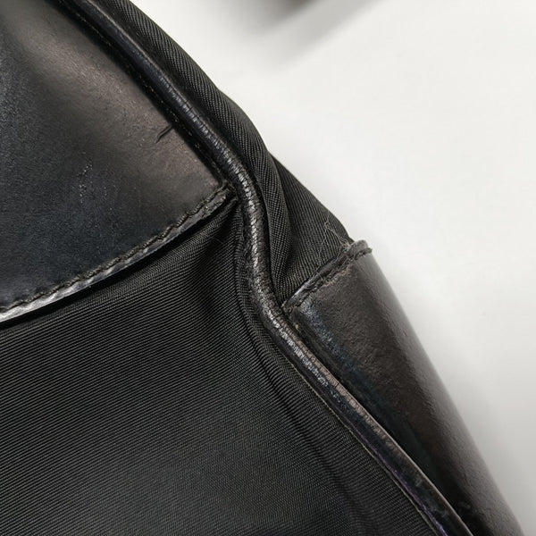 Nylon Shoulder Bag Black