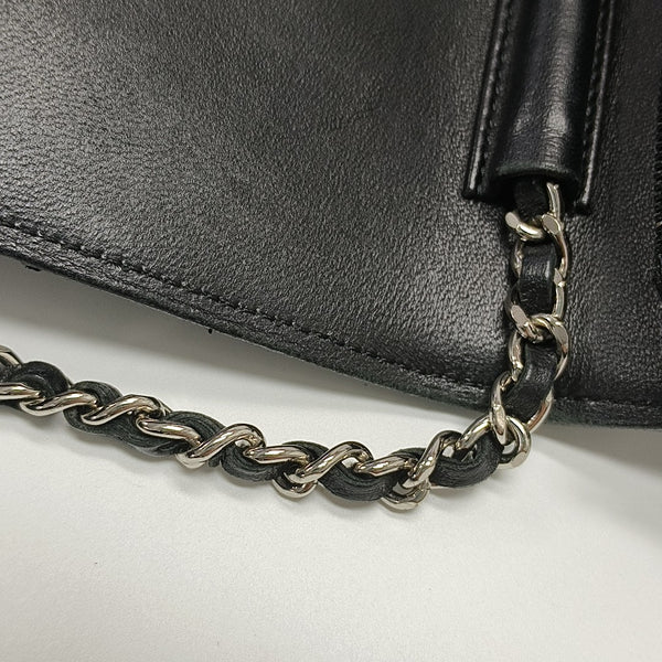 BOY CHANEL Mini Quilted Lambskin Black
