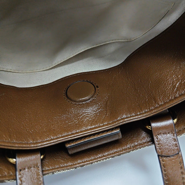 Horsebit 1955 Medium Monogram Canvas Brown