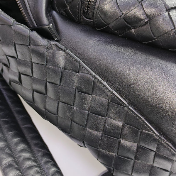 Calfskin Backpack Medium Black