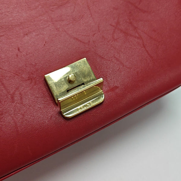 C Medium Calfskin Red