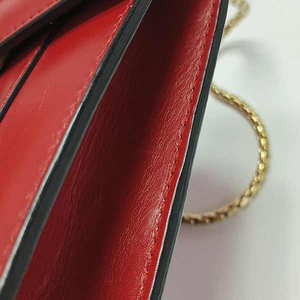 SERPENTI FOREVER Small Calfskin Red