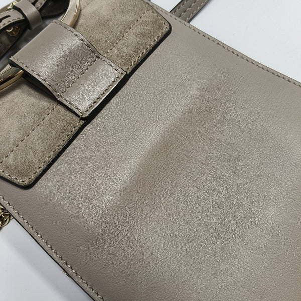 Faye Small Calfskin Gray