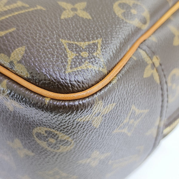 DEAUVILLE Monogram Coated Canvas Brown