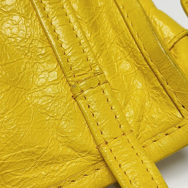 Bazar Quilted Calfskin Yellow