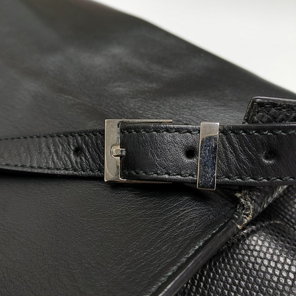 Phileas Calfskin Black