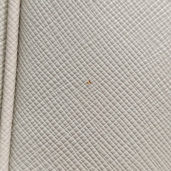 Galleria Large Saffiano Calfskin Gray