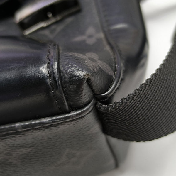 VOYAGER PM Monogram Coated Canvas Black