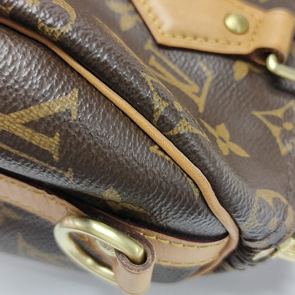 SPEEDY 25 Monogram Coated Canvas Brown