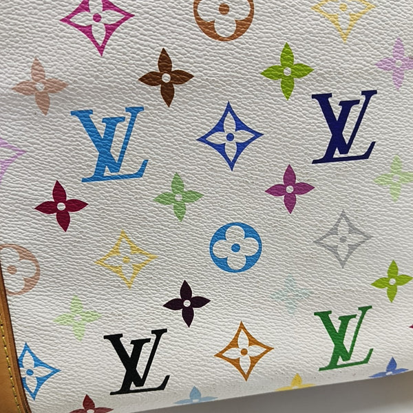 LV × TM PRISCILLA Monogram Coated Canvas White