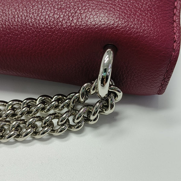 LOCKME BB Calfskin Red