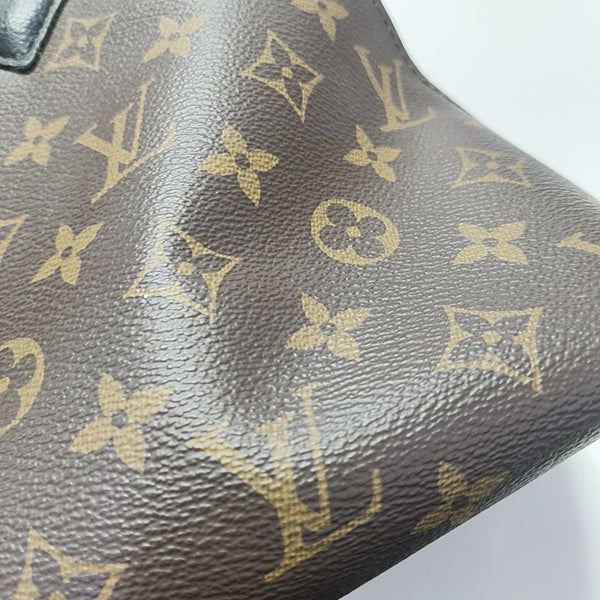 ALMA BNB MM Monogram Coated Canvas Brown
