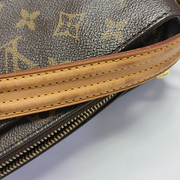 VIVA CITE Monogram Coated Canvas Brown