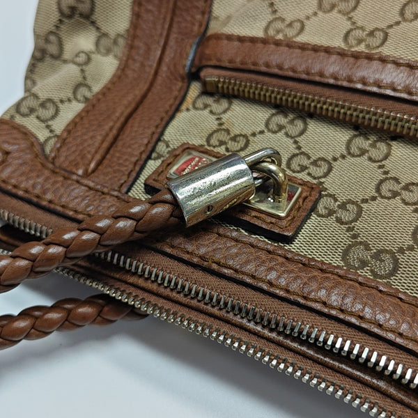 Bella Monogram Canvas Beige