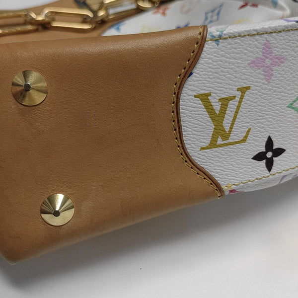 LV × TM JUDY MM Monogram Coated Canvas White