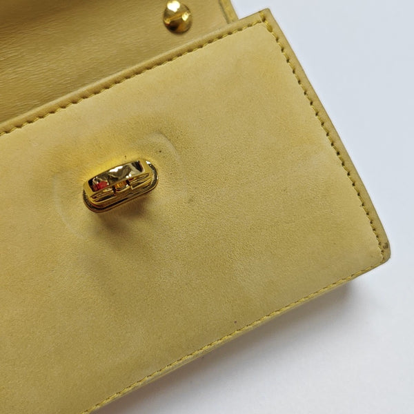 Kelly Calfskin Yellow