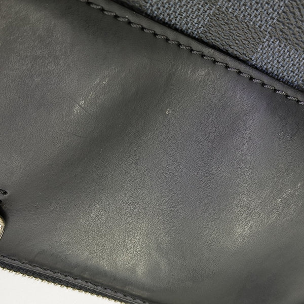 PORTE-DOCUMENTS Damier Coated Canvas Blue