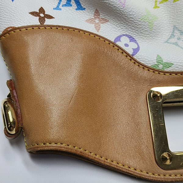 LV × TM JUDY MM Monogram Coated Canvas White