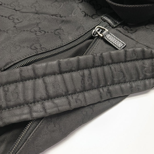Monogram Canvas Backpack Black