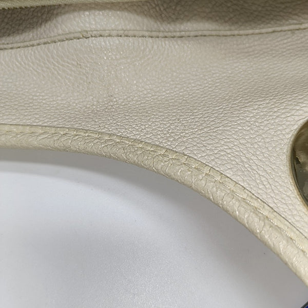 Cannage Calfskin White