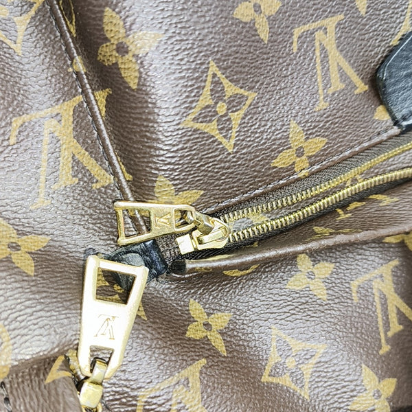 PALM SPRINGS MM Monogram Coated Canvas Brown