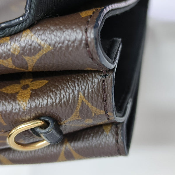 GEORGES BB Monogram Coated Canvas Brown