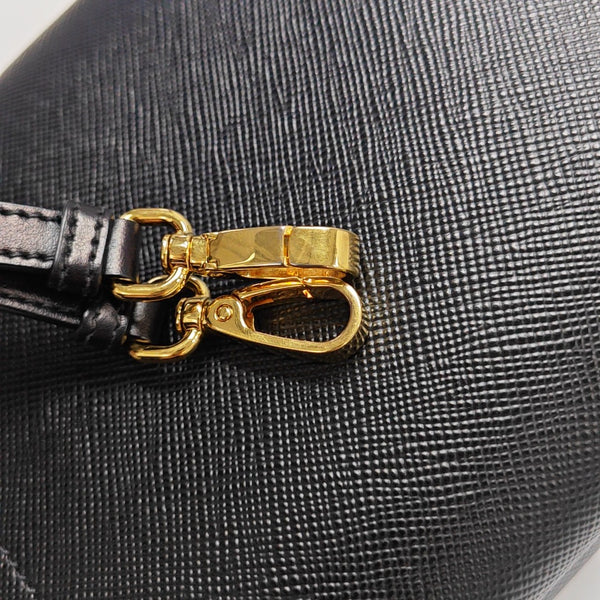 Panier Small Saffiano Calfskin Black