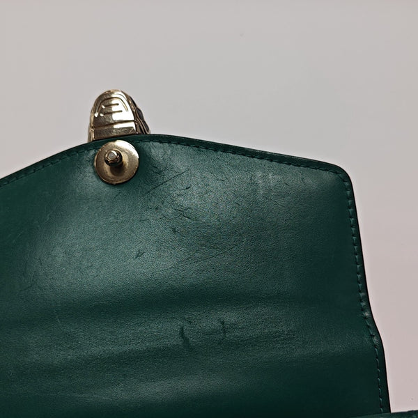 SERPENTI FOREVER Small Calfskin Green