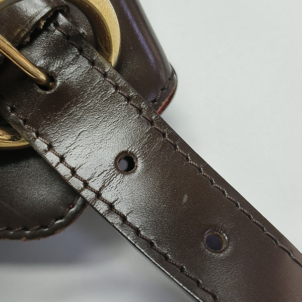 SISTINA GM Damier Ebene Coated Canvas Brown
