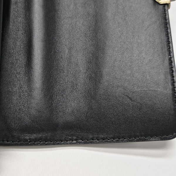 Piazza Medium Calfskin Black