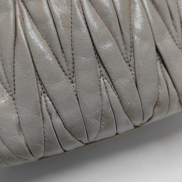 Matelassé Quilted Calfskin Beige