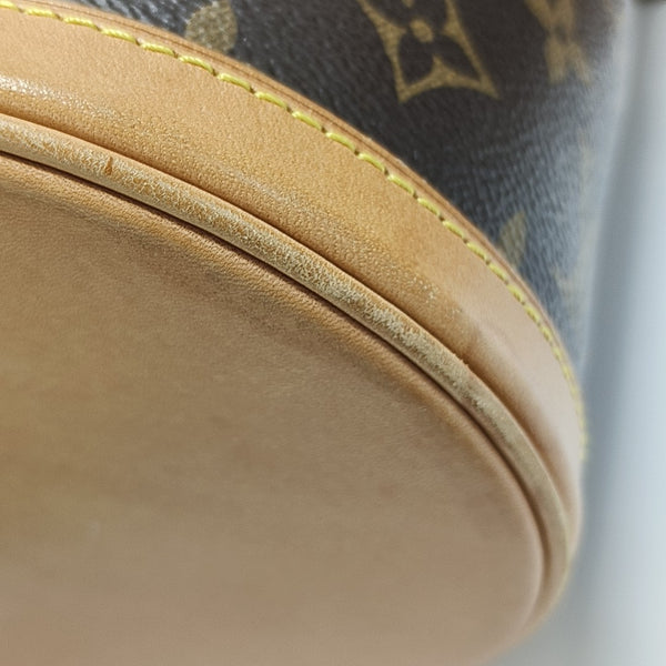 DUFFLE Monogram Coated Canvas Brown
