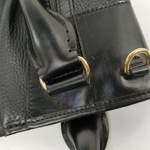 Calfskin Tote Bag Small Black